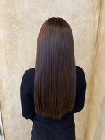 ユニーク(UniQ)&nbsp;おうちで楽チン♪乾かしただけでサラツヤな縮毛矯正