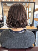 リドルヘアー 黒磯店(Riddle HAIR)&nbsp;ゆるふわ外ハネボブパーマ
