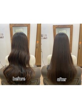 アミエ(ami e) ヘアエステコース・髪質改善・縮毛矯正・白髪染め・白髪ぼかし
