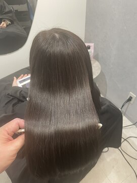 メゾン カシミヤ(Maison Cashmiya) 髪質改善ミルキーブラウンカラー