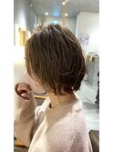 ショート/ニュアンスパーマ