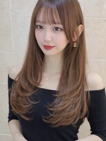 ケアシンサイバシ(CARE shinsaibashi) 前髪ありロングレイヤー