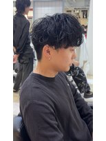 ルースト 京都河原町店(ROOST)&nbsp;MEN’S/ニュアンスパーマ/ニュアンスウルフ/河原町