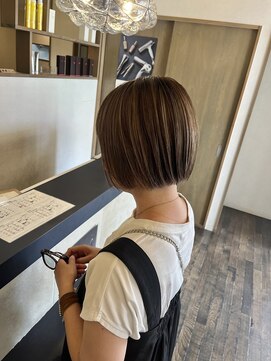 ヘアスペースブルーム エボリューション 庄内店(HAIR SPACE BLOOM evolution) 【庄内/ショート】ショートカット・ボブ・ハイライト