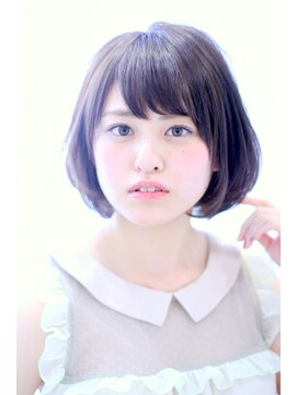 ガーデン ムサシコスギ(GARDEN MUSASHIKOSUGI) シースルーバング/透明感ボブ/ワンカールボブ/小顔カット