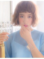 ミンクス 青山店(MINX)&nbsp;2016年 水原佑果さん風ショートバングが大人可愛いSWEETボブ☆