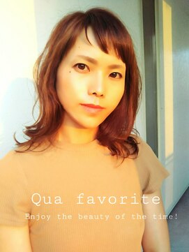 クアフェイバリット(Qua favorite) コーラルピンク
