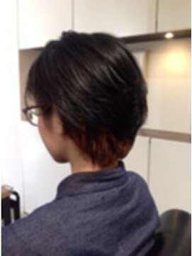 ギフト リビング(Gift Living) 丸みショート＊ショートインナーカラー