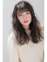 ヘアーアンドファッションシオミエイチ (hair＆fashion shiomi H)&nbsp;フォギーアッシュ×ほつれカール
