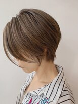 ナチュラル ヘアーデザイニング(Natural hair designing) #今泉スタイル 透けるショート