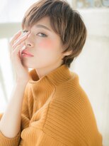 クオーレ ヘア アンジュ 水戸店(CUORE HAIR ange)&nbsp;*ange水戸*…個性的インナーカラーで小顔ワンサイドショートa