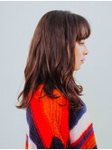 ゆるめカールロング/20代/30代/40代/50代/岡山/表町