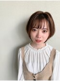 モテカワ☆ナチュラルショートボブ/前田真吾
