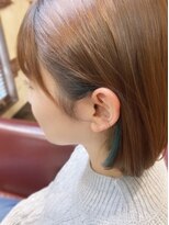 ヘアー クリエイト カルバリ(HAIR CREATE Calbari)&nbsp;ミニボブ×ピアスカラー