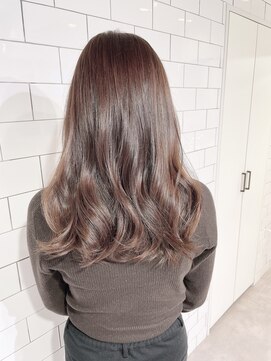 ブルー(BLUE) 《Blue》#透明感たっぷり#淡いエモピンク#アンニュイヘア