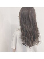 ガーランドウメダ(Garland umeda)&nbsp;シアーライラックベージュ×ロングローレイヤー