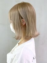 アイティーバイアルバム 下北沢店(IT by ALBUM)&nbsp;ベージュボブ_ショコラベージュボブルフベビーバング_ba341181