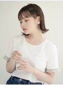 ショコラベージュ/ボブルフ/カール/ベビーバング[新宿駅/新宿]