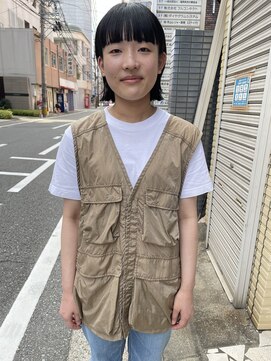 リル(Lilu) 2023 シンプルボブ 丸田美花