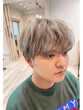 ロエネ(LOENE) 【ルイstyle】透明感◎グレージュくしゅふわマッシュ