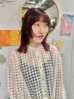 クリアーオブヘアー 栄南店(CLEAR of hair)&nbsp;ブリーチなしレッド