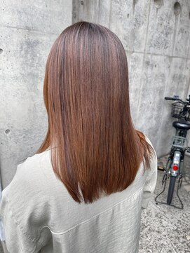 カシュカシュ(cache cache) 酸性ストレート　縮毛矯正　用賀　髪質改善