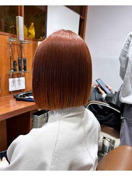 美容室エクストラアーツジャパン(X ARTS JAPAN) ダブルカラーで叶うオレンジ