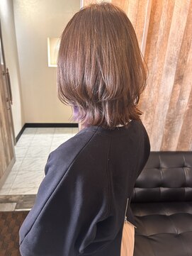 アルム(hair salon Alum) イヤリングカラー