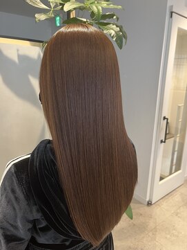 オールマイティービューティーモア(ALLMYTEA Beauty more+) 美髪ロング/透明感カラー/艶髪ベージュ