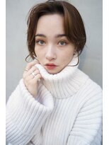 リフ バイ ローバー(Riff by ROVER)&nbsp;ブラウンカラー/顔周りカット/原宿