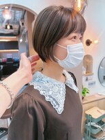 シビバイレボ(CIBI by revo)&nbsp;地毛風カラー/ナチュラルレイヤーカット/ショートボブ[船橋]