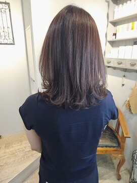 ヘア ケア ディエイチケー(HAIR CARE DHK) 鎖骨ミディアムヘア