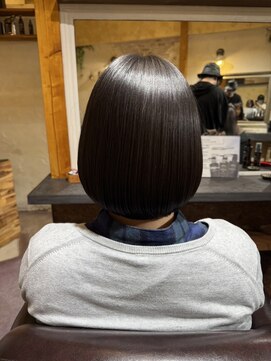 リリアン(Ririan) 【橋本】酸性縮毛矯正+自社製品髪質改善トリートメント