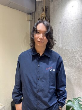 ルート(root) メンズパーマ/メンズロング/ロングヘア/パーマ/メンズパーマ