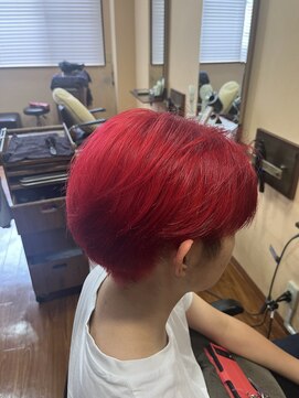 グラップ 本厚木店(gra-up) 派手髪カラーストレート せんた