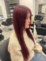 シェノン 近鉄奈良店(CHAINON)&nbsp;黒髪からでも叶える暖色Wケアカラーで再現