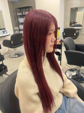 シェノン 近鉄奈良店(CHAINON) 黒髪からでも叶える暖色Wケアカラーで再現