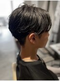 men's hair ☆ ニュアンスコンマヘア