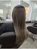 美髪縮毛矯正/プルエクステ/グラデーション/ロングヘア/千葉