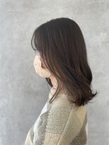 ニューカマー バイ ヘッドライト シブヤ(NEW COMER by HEADLIGHT shibuya)&nbsp;グレージュ×セミロングレイヤー