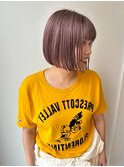 ボブ×さくらベージュ☆