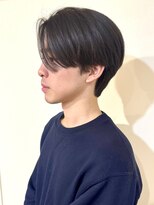 クレビアテン(CreBiA ten_)&nbsp;韓国メンズヘア　センターパート　ニュアンススタイル