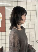 シャギーハッシュカット
