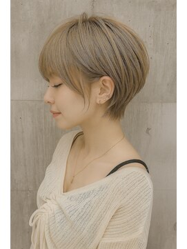 ロハスバイケンジ(LOHAS by KENJE) ハイトーン小顔くびれショート/小田急相模原