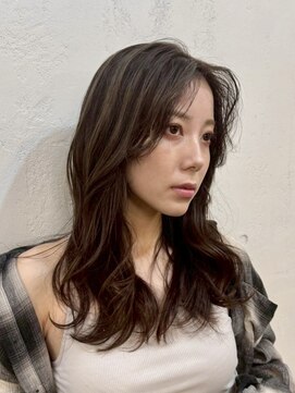 ファルベ(Farbe) ミディアムヘア/暗めカラー/グランマッシュ/デザインカラー