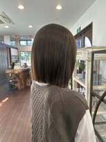 オブジェ ナチュレ(OBJE’T nature)&nbsp;髪質改善ストレート＋髪質改善カラー【出水裕大】