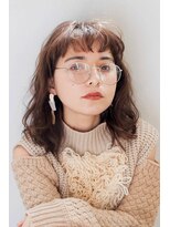 organic+tricot 所沢　ボブ/カラー/ハイライト/白髪ぼかし【1月7日NEWOPEN（予定）】 20代30代◎冬カラー◎シアーブラウン×ゆるふわ外国人風ロブ