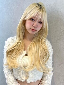 エス(Ess) 《高瀬寛菜》ホワイトブロンド×韓国レイヤー
