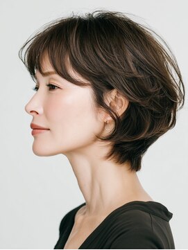 ビフィーノ リルネ(Bifino Rilune) クラゲヘアー/小顔/ココアベージュ/オリーブグレー/川西