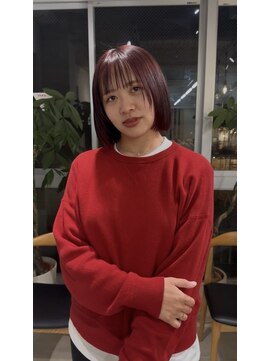 シェノンエクラ(CHAINON. eclat) 切りっぱなしボブ